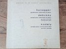 LP Honegger Kodaly Debussy MONIQUE GUY FALLOT VEGA PIANO CELLO
