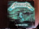 METALLICA - RIDE THE LIGHTNING LP - LIMITED MARBLE VINYL - THRASH - SLAYER -NM