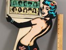 1978 Rare ROLLING STONES Record Store Display Cardboard Standee Sign SOME GIRLS