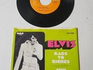 ELVIS PRESLEY 45 47-9980 RAGS TO RICHES/WHERE DID THEY GO LORD  VINTAGE