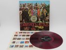 The Beatles Sgt. Pepper's Lonely Hearts Club Band OP8163 JPN Red Vinyl LP S1073