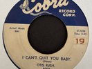 Otis Rush 1956 Chicago Blues 45 on Cobra   I Can’t Quit You Baby   Hear