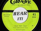 Hot 50s R&B Rock & Roll Jiver 45 THE DU DROPPERS Talk That / Give Me GROOVE mp3
