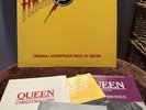 QUEEN Flash Gordon vinyl LP UK 1ST PRESS A3/B4 M- & Fan Club Bio and 3 mags