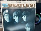 1964 Original Meet The Beatles US Press Vinyl LP Capitol T-2047 Rainbow Label