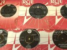 ELVIS PRESLEY x 6 UK Original 60s ROUND CENTRE Issues of RCA Tri-Centre 1950s