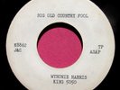 WYNONIE HARRIS - Big Old Country Fool - clean TEST PRESS 45 rpm - King 8862