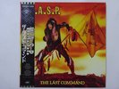 W.A.S.P. The Last Command Capitol ECS-91134 Japan  VINYL LP OBI