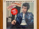 BOB DYLAN HIGHWAY 61 REVISITED, SHRINK, HYPE STICKERS POSTER,  SEALED MONO 1965