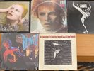 David Bowie 5 LPs: Hunky Dory, Let's Dance, Space Oddity, Station, Sold World...