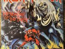 IRON MAIDEN Number Of The Beast LP VG+ 1982 Original Heavy Metal