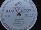 78 rpm RCA Victor 42-0110, Glenn Miller, Tiger Rag, Everybody Loves Baby jazz E