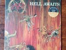 Slayer - Hell Awaits ORANGE BLACK SPLIT vinyl, w poster FREE SHIPPING