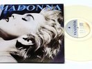 Madonna True Blue Vinyl LP Record 1986 Taiwan Clear Vinyl Pressing w/ Inserts EX