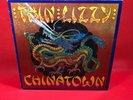 THIN LIZZY Chinatown 1980 UK vinyl LP + INNER Snowy White Killer On The Loose