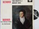 Backhaus; Schmidt-Isserstedt. Beethoven (Piano conc 3; etc). Decca SXL 2190 wb