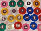 The BEATLES Near Complete Set 29 CEMA Capitol JUKEBOX Color Vinyl 45 7