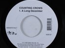 Rock 45 COUNTING CROWS A Long December DGC HEAR e
