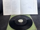 THE MONKEES “Last Train To Clarksville/Take A Giant Step” Signed 7” twice-signed