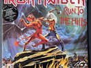 IRON MAIDEN Run To The Hills / Number of the Beast VINYL 2 x 12” DAMAGED COVER