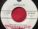 CLAREMONTS ANGEL OF ROMANCE/WHY KEEP ME DREAMING RARE DOOWOP 45 PROMO APOLLO
