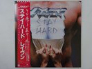 Raven Stay Hard Atlantic P-13112 Japan  VINYL LP OBI