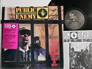 EX/NM 1988 LP: Public Enemy - It Takes A Nation Of Millions - Pink Hype Sticker