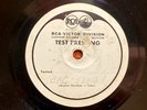 78 RPM -- Bennie Moten Kansas City Orchestra, vinyl test 