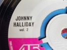 D -  EP Johnny Hallyday  HALLIDAY avec un i CENTREUR LANGUETTE 1967/68