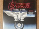 SAXON - WHEELS OF STEEL 2 RECORD RED & BLUE VINYL RSD 2025 LIVE 1980 DONINGTON