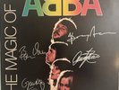 SIGNED BY ALL. THE MAGIC OF ABBA LP W/COA