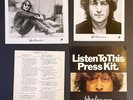 JOHN LENNON Walls And Bridges RARE 1974 APPLE PRESS KIT 
