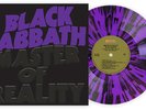 Black Sabbath : Master Of Reality (Purple Splatter 180g Vinyl LP) NEW/Bent Edge