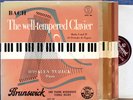 Tureck: Bach (Wohltemperiertes Klavier). Brunswick AXTL 1036-1041 (6). NM