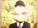 COUNTING CROWS This Desert Life ADAM DURITZ fully SIGNED 1999 Vinyl 2-LP Geffen