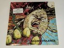 Hirax - Raging Violence NM vinyl LP record w/insert and hype sticker 1985 metal