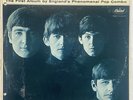 MEET THE BEATLES 1964 Capitol BLACK RAINBOW ALBUM Stereo ST-2047 VG/VG