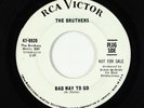 Garage 45 - Bruthers - Bad Way To Go - RCA Victor