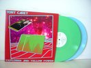 TONY CAREY Explorer And Yellow Power GREEN & BLUE VINYL Double LP 2013 Planet P