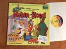 Walt Disney Story And Songs From Robin Hood LP Disneyland Disney '73 w/book 3810