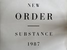 New Order - Substance. Double LP. Factory: Fact 200. Plain Inners. Reissue. 1987
