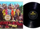 THE BEATLES - Sgt Pepper's Lonely Hearts Club Band LP Parlophone W/Inserts EX