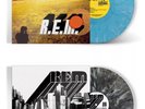 x2 RARE COLOR VINYL LP REM ACCELERATE BLACK & WHITE MARBLE + REVEAL SKY BLUE LTD