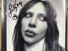 Lady Gaga Mayhem SIGNED Black Vinyl AUTOGRAPHED Alternate Cover & Poster RARE