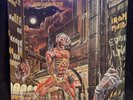 Iron Maiden Somewhere In Time Lp Vinyl 1986 1st Press W/Insert Nm MP31 Shrink