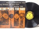 SONNY ROLLLINS Plays For Bird Kenny Dorham, Max Roach 1st DG Prestige PRLP 7095