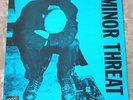 Minor Threat Self Titled 1987 LP Vinyl NM- $5 Blue Cover & Insert Dischord No 12