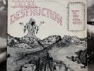 VARIOUS – TOTAL DESTRUCTION LP VG+/EX+ 1984 1st US METAL BLADE MBR 1022