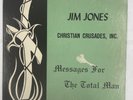 Jim Jones- Messages For The Total Man JCP Vinyl 1967 No Booklet