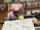 MEAT PUPPETS Too High To Die Original Vinyl Promo with Raw Meat 10